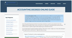 Desktop Screenshot of accountingdegreesonline.org
